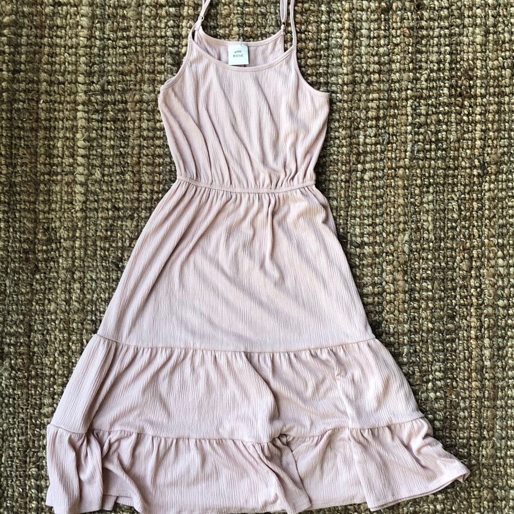 Boho rose dress